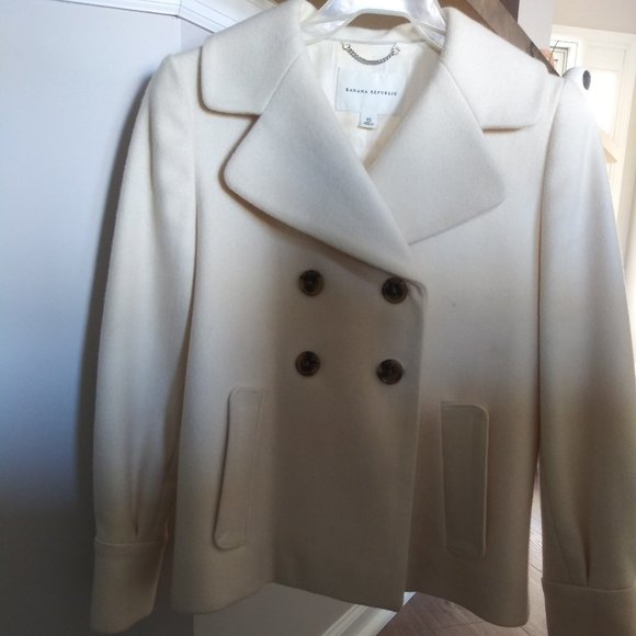 Banana Rupublic Wool Coat XS - Picture 1 of 5